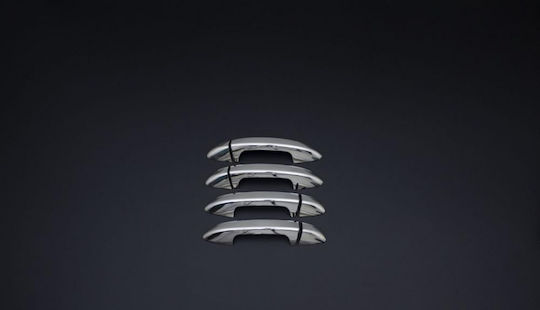Chrome Decorative Trim Set Door Handles Compatible Vw Passat B6 2005-2010