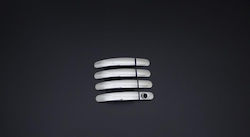 Chrome Trim Set Door Handles Compatible Ford Focus Iii 2011-2017
