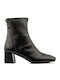 Women's Ankle Boots with Medium Heel Black