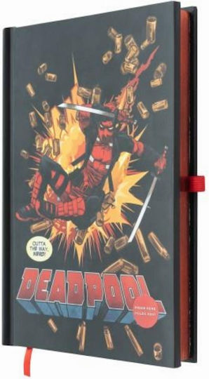 Marvel Deadpool A5 Premium Led Notebook