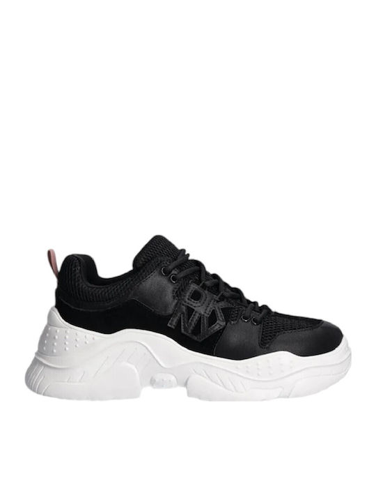 Odella Γυναικεία Ανατομικά Chunky Sneakers Μαύρο