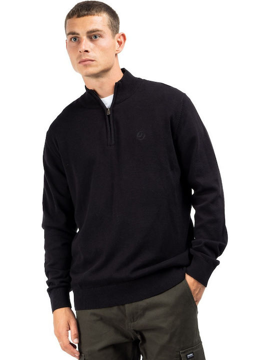 District75 Bluse Schwarz