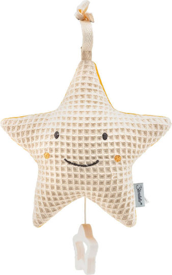 Musical Mobile Medium Star Ecru Tying Baby Sleep Aid Integrated Wind-up Music Box Melody Do You Know How Many Little Stars There Are Suitable From Birth Girls Boys