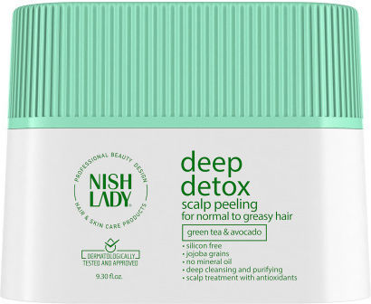 Nish Lady Haarmaske Für Ölige Haare 275ml