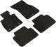 Lampa Set of Front and Rear Mats 4pcs for BMW Series 1 2019 Black