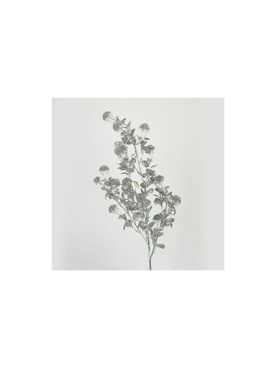 Ramură Decorativă Artificială Silver 60cm 12buc
