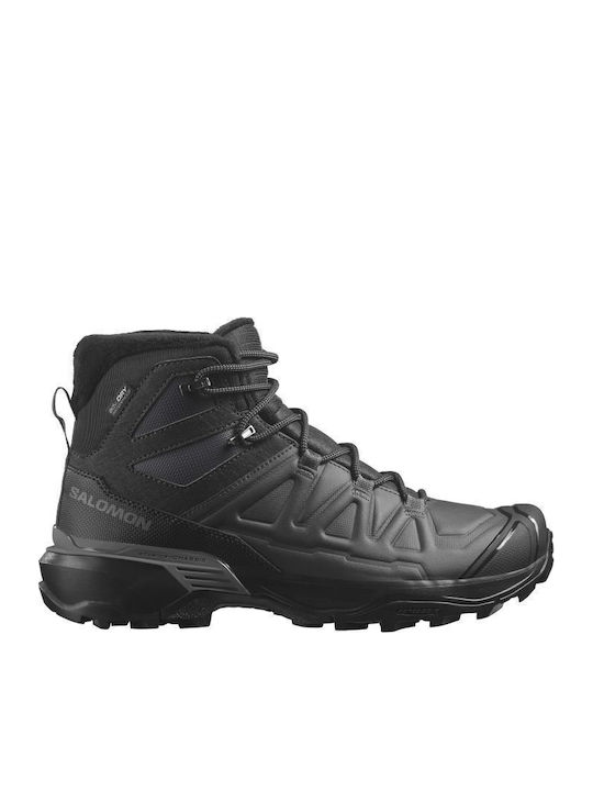 Salomon Snowpilot Γυναικεία Ορειβατικά Μποτάκια Αδιάβροχα Μαύρα