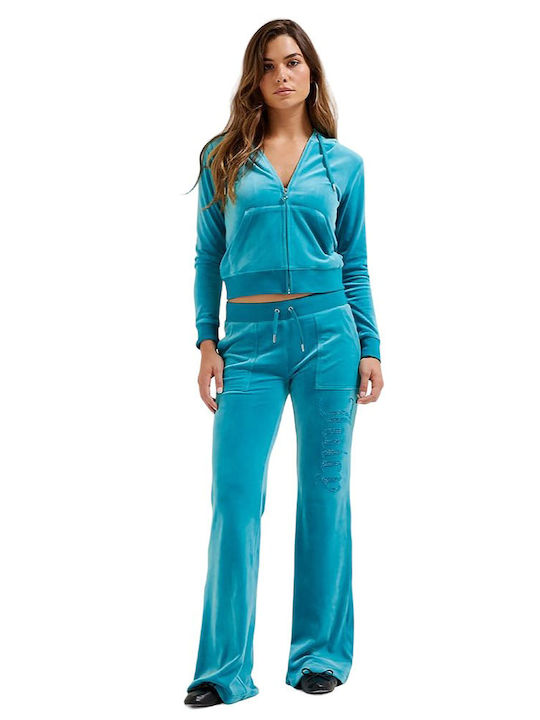 Juicy Couture Robertson Ζακέτα Bisque Bay με Κουκούλα