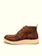 Wildleder Herrenstiefel Braun