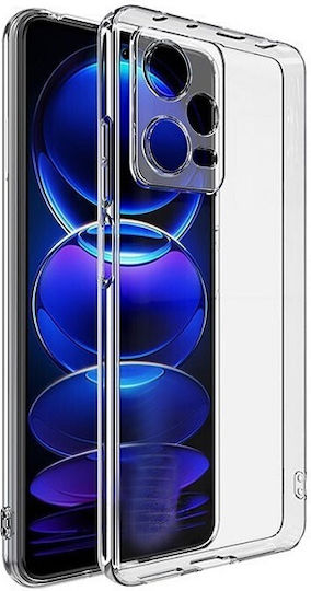 Θήκη Σιλικόνης Xiaomi Redmi Note 12 Pro 5g Poco X5 Pro 5g Διάφανη