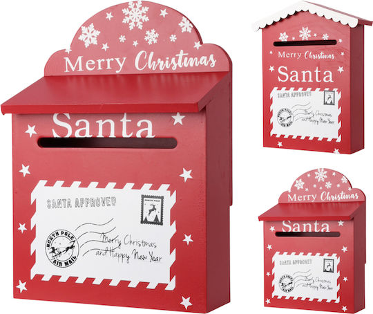 Koopman Christmas Wooden Figure Mailbox Height 20cm (Μiscellaneous Designs)