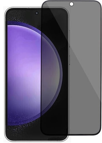 Anti-spy Tempered Glass Full Coverage Screen Protector for Samsung Galaxy S24 Fe Tinted