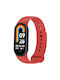 Silicone Wristband Strap Red Λουράκι Σιλικόνης Xiaomi Smart Band 8 8 Nfc