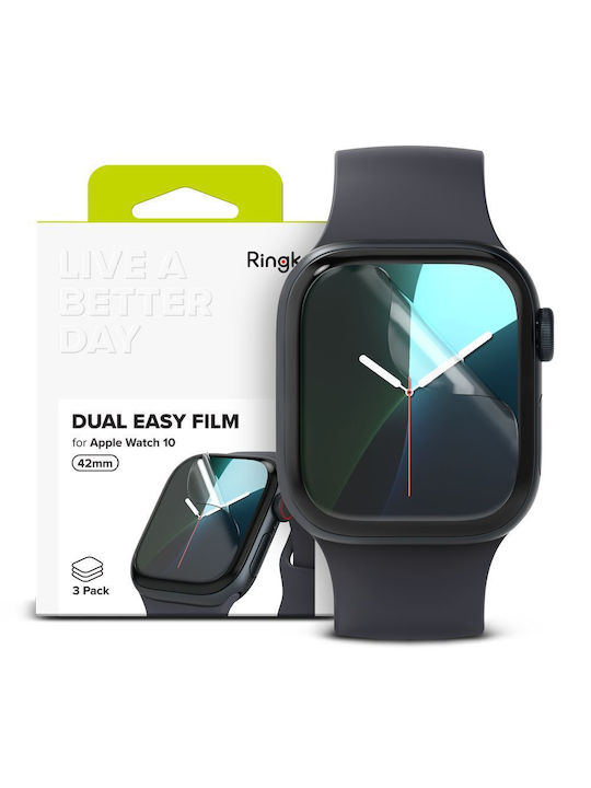Ringke Displayschutzfolie für das Apple Watch 10 (42 mm) 3Stück