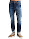 Sapphire Men's Elastic Jeans Pants with Slim Fit Sapphire