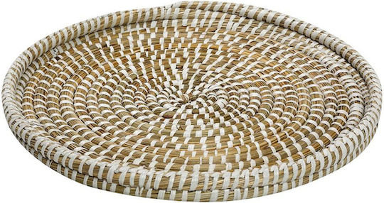 Espiel Διακοσμητικός Δίσκος Korbweide Rund 35x35x3cm 3Stück