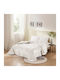Anna Riska Bettbezug Einzelbett 160x220cm Vienna Ivory 770 GSMGsm