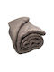 Le Blanc Bettdecke Großes Doppelbett mit Microfiber-Füllung 220x240cm Moka 350 GSMGsm