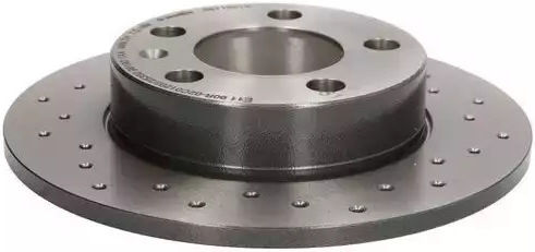Disc de frână Brembo 0871651x pentru Seat Ibiza V Sportcoupe 6j1 6p5