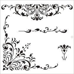 Maja's Memories Stencil