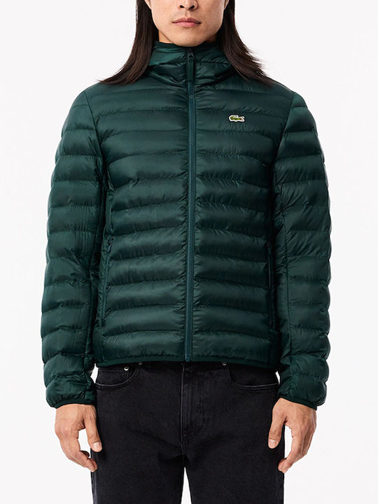 Blouson Jacket Puffer Waterproof Dark Green