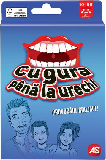 Joc de Societate Game with Mouth to Ears pentru 3 Jucători 10+ Ani AS