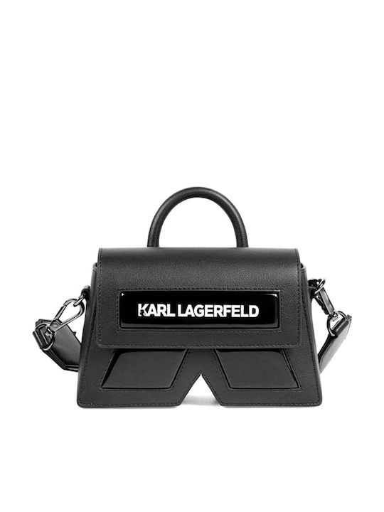 Karl Lagerfeld Παιδική Τσάντα Ώμου Μαύρη