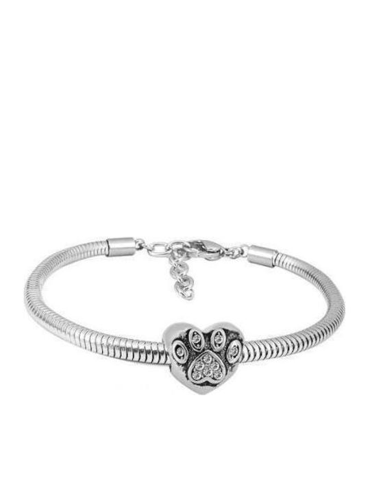 Bizou-Shop Дамска Гривна Верига от Стомана 17см