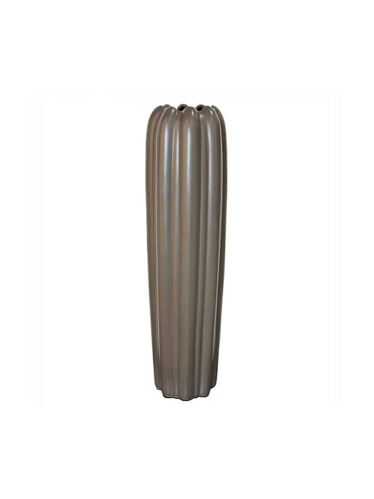 Art et Lumiere Decorative Vase Brown 19.5x19.5x78cm