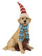 Iliadis Christmas Plastic Figure Doggy Gray Height 29cm