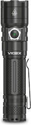 Videx Waterproof Rechargeable Flashlight LED 4000lm