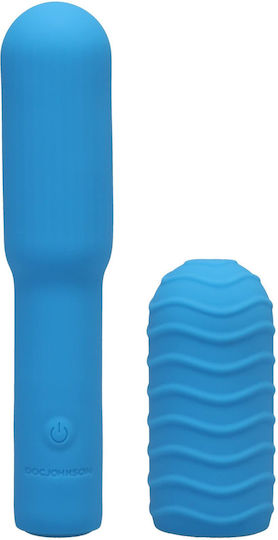 Doc Johnson Vibrator Geschoss 10cm Blau