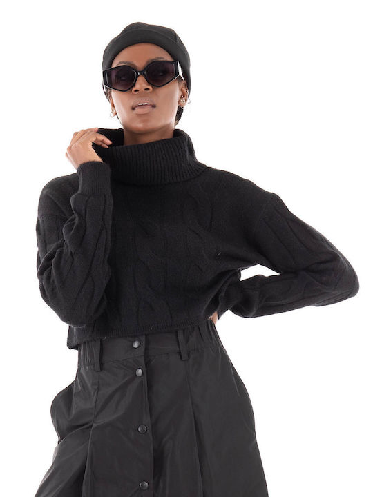 Only Women's Sweater Turtleneck Black