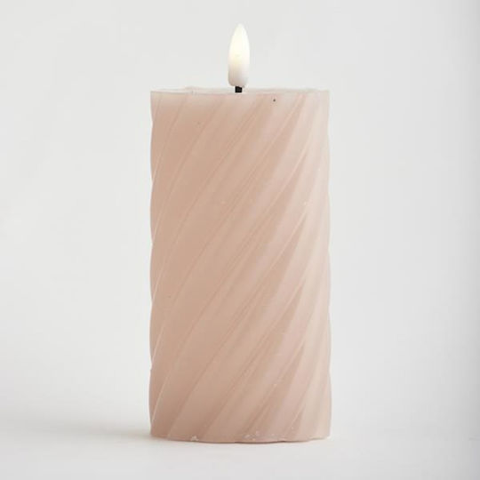 Eurolamp Christmas Pink Battery Candle 16x7cm