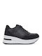 Damen Sneakers Black Suede