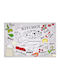Conceptum Hypnose Wookece 234 Ορθογώνιο Χαλάκι Κουζίνας White-multi 50x80εκ.