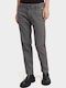 Kate Women's Fabric Trousers Boyfriend Fit Grey