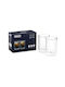Set 2 Pahare Delonghi Cold Brew Dlsc324 As00004171 Capacitate 220ml Sticlă Borosilicată cu Dublu Perete Menține Temperatura Constantă Suflate Manual Sigur pentru Cuptorul cu Microunde Sigur pentru Mașina de Spălat Vase