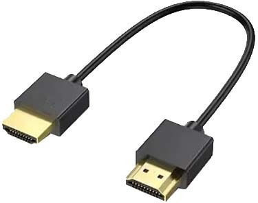 ATC HDMI 2.0 Premium High Speed 4K 60Hz HDR Cable HDMI male - HDMI male 0.5m Μαύρο