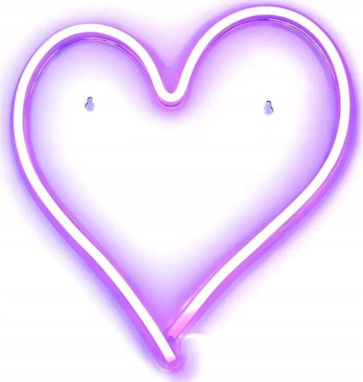Neon Decorative Table Lamp LED 1200K Heart