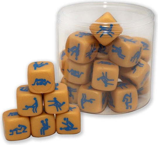 Rubber Hard Dice Gold Edition Gay Version 1 Die