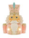 Iliadis Christmas Nutcracker 22cm Pink Battery Powered