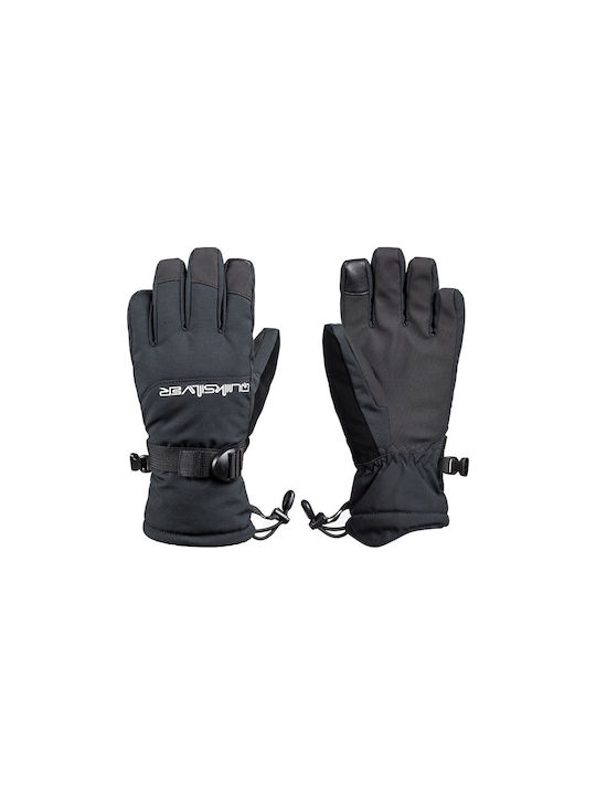 Quiksilver Mission Kids Ski & Snowboard Gloves Black