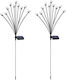 Solar-Gartenlampe 8 LED Glühwürmchen-Effekt IP44 3000K Warmweißes Licht
