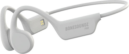Bonesoundz PRO Knochenleitung Bluetooth-Freisprecheinrichtung Kopfhörer Weiß