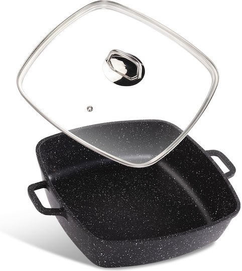 Lamart Pan Mit Deckel aus Aluminium mit Antihaftbeschichtung