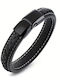 One Jewellery Men's Leather Bracelet 21.5cm