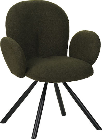 Πολυθρόνα Garzele 68x66x82.5cm Πράσινο
