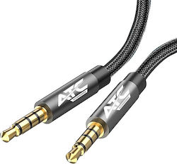 ATC 3.5mm Jack Cable TRRS 3.5mm Male - 3.5mm Male Black 5m 02.008.0148