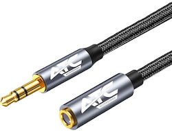 ATC 3.5mm Jack Cable 3.5mm Male - 3.5mm Female Black 3m 02.008.0145 ATC 3.5mm Jack Cable 3.5mm Male - 3.5mm Female Black 3m 02.008.0145